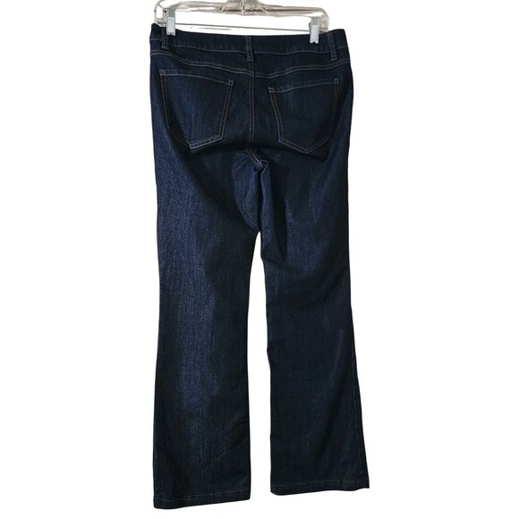 Cabi Womens Dark Wash Bootcut Jeans Size 6 - Picture 2 of 6